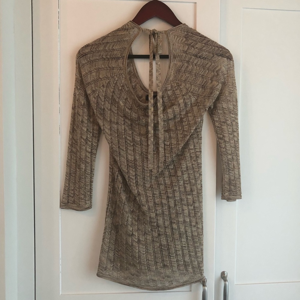 Bebe Front Cutout Top